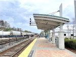 Sand Lake Road Sunrail Station in Orlando-looking north 